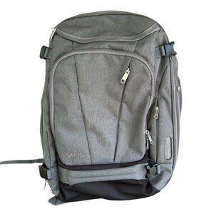 eBags Motherlode Backpack Convertible Travel Pack Luggage Expandable Graphite